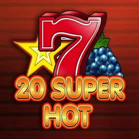 20 Super Hot logo by Amusnet Interactive at Cowboy Spin Casino