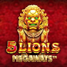 5 Lions Megaways by Pragmatic Play, showcased at cowboyspin-casino.pt – game logo
