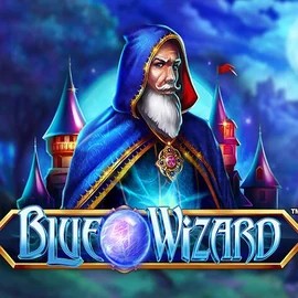 Blue Wizard logo by Quickspin at Cowboy Spin Casino
