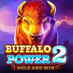 Buffalo Power 2: Hold and Win game by Playson – logo hosted on Cowboy Spin Casino