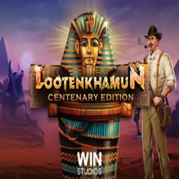 LootEnKhamun Centenary slot logo by bwin.party at Cowboy Spin Casino