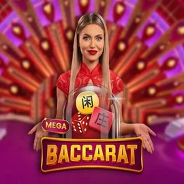Enjoy Mega Baccarat by Pragmatic Play – logo hosted on cowboyspin-casino.pt