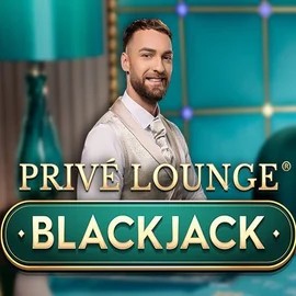 Privé Lounge Blackjack slot logo by Pragmatic Play at Cowboy Spin Casino