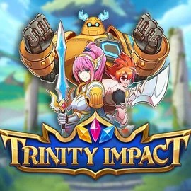 Official Slots logo: Trinity Impact by Play'n GO at Cowboy Spin Casino